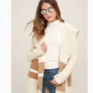 Hooded Cardigan Sweater